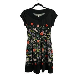 Lauren Conrad Short Sleeve Floral Dress